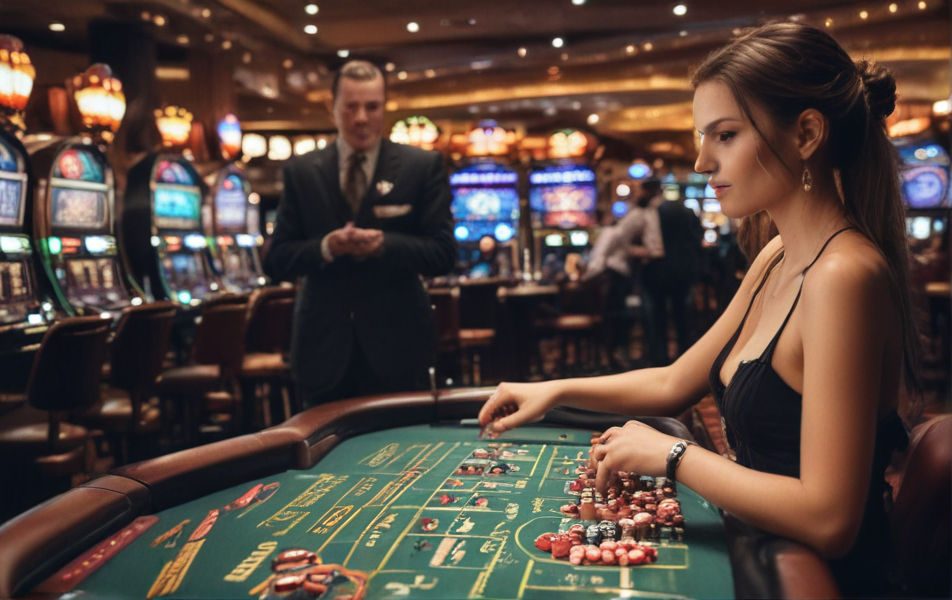 Amidst the vibrant atmosphere of a bustling casino, strategic minds converge, seamlessly intertwining the worlds of sports betting and stake US casino games for optimal success.